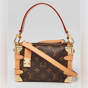 Fashion Lux Gold-Tone Mini Trunk Bag